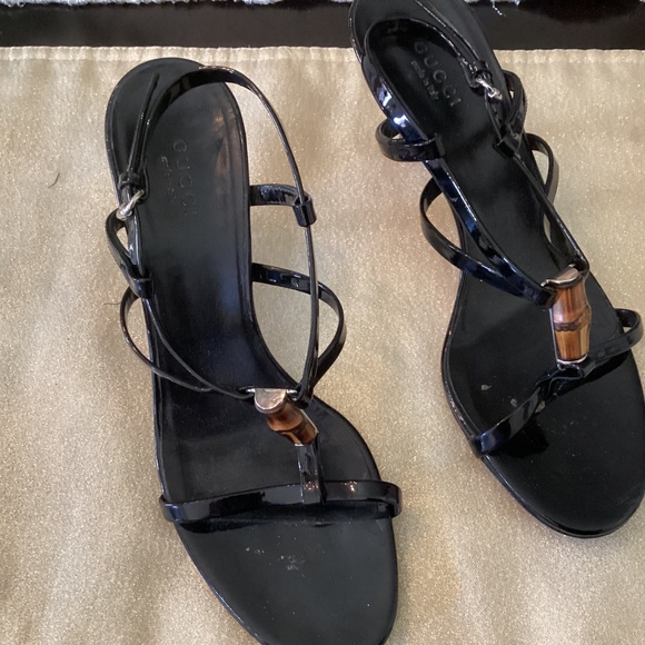 Gucci dress bamboo accent sandal pump - Picture 4 of 4